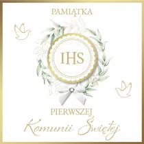 Armin Style KARNET KOMUNIA 140X140 Z KOP AS KL-13 FOL