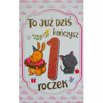 Yeku Karnet Roczek dziewczynka 2K-066