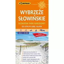 Mapa wodoodporna Wybrzee Sowiskie 1:55 000