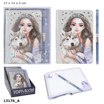 Notes z owkiem Top Model Wolf 13176A