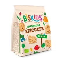 Biskids Ciasteczka wielozboowe jabkowe zwierzta 100 g Bio