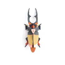 Puzzle Model kartonowy 3D Wall Art - Beettles. Giant Stag Studio Roof