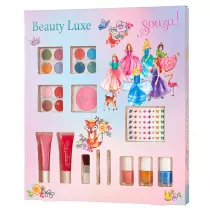 Kosmetyki do makijau dla dzieci zestaw 13 el. Beauty Luxe Souza!