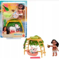 Disney Moana 2 Simea&Pua Zestaw zabawy do kpieli Mattel