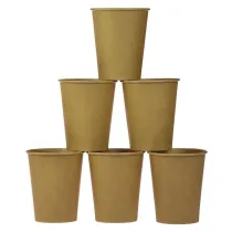 Arpex Kubki papierowe kraftowe 6 szt