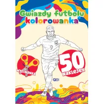 Gwiazdy futbolu. Kolorowanka
