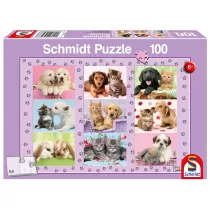 Puzzle 100 el. Przyjaciele Schmidt