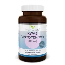 Medverita Kwas Pantotenowy 200 mg  - Suplement diety 90 kaps.