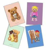 Narcissus Zeszyt PP - Teddies - A4/32K kratka, 1 szt.