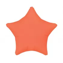 Balon foliowy Gwiazda fluor pomaraczowy 46cm