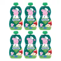 BoboVita winka Peppa Mus jabko po 6 miesicu Zgrzewka (10.04.2025) 6 x 100 g