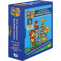 Pakiet Kocham Czyta. Zeszyty 1-18 + poradnik i kolorowanka