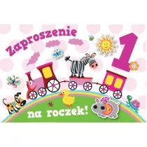 Armin Style Zaproszenie Urodziny Roczek ZA-85 10 szt.