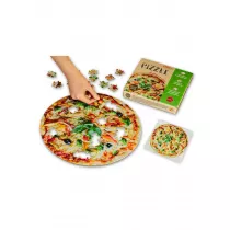 Pizzle. Okrge puzzle z pizz. 120 el. Qlini