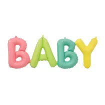 Godan Balon foliowy napis BABY 85x29cm BN-ABAB 28871