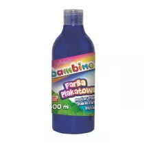 St. Majewski Farba plakatowa w butelce Bambino 500 ml niebieska