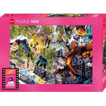 Puzzle 1000 el. Filmy Petera Jacksona Heye