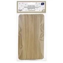 Interdruk Patyczki naturalne do prac plastycznych 200x25mm