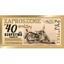 AbCard Zaproszenie Urodziny Z59 10 szt.