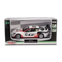 MSZ Maserati GranTurismo MC GT4 bia�y w skali 1:43 Daffi