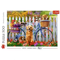 Puzzle 500 el. Pieska przygoda Trefl