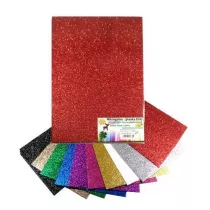 Galeria Hobby Pianka mikroguma brokat 20x30 cm, 10 arkuszy