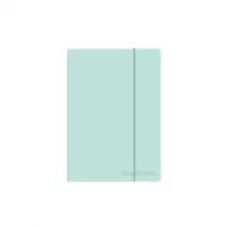 Brulion A5 z gumk pastel powder mint Coolpack 20316CP linia 80 kartek