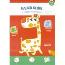 Przyklejaj, baw si� i ucz. Nauka s��w 4-6 lat