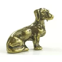 Figurka metalowa Jamnik ABINO