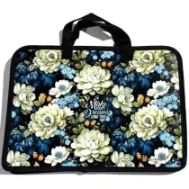 Fresh Teczka-torba A4+ zapinana na zamek z r�czk� Kwiaty