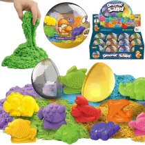 Piasek kinetyczny z foremkami MIX Trifox