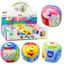 Pika z grzechotk mikka 9cm MIX Leantoys