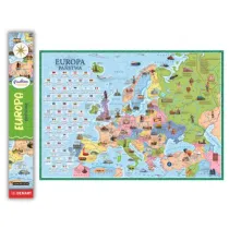 Demart Mappuzzle Junior - Europa mapa polityczna - plakat