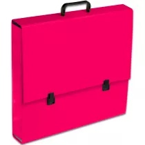 Penmate Teczka z r�czk� A3 r�owy 5 cm