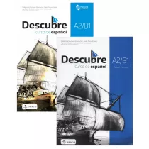 Pakiet Descubre A2/B1. Curso de español: Podr�cznik wieloletni + CD, Zeszyt �wicze� do j�zyka hiszpa�skiego