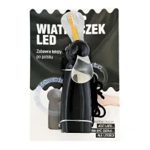 MCD Wiatraczek led czarny