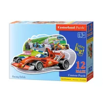 Puzzle 12 el. Wycig bolidw Castorland