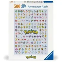 Puzzle 500 2D: Pokemon Postacie