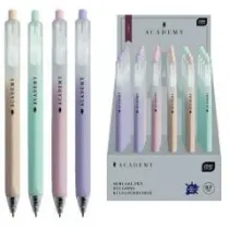 Dugopis automat Light Academy pastel niebieski 24 szt.
