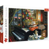Puzzle 2000 el. Dwiki muzyki Trefl