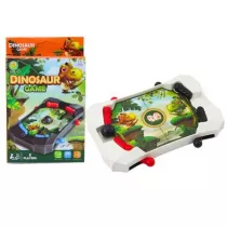 Mini gra zr�czno�ciowa dinozaur pi�ka bia�a LeanToys