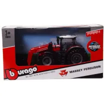 Bburago Model Traktor Massey Ferguson 8740S z �adowark�