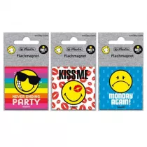Herlitz Magnes na lodwk - SmileyWorld Fancy (mix wzorw) 1 szt