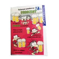 Verte Karnet zoty Urodzinowy