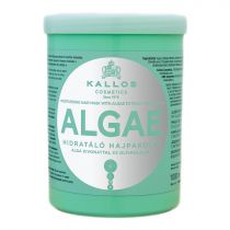 Kallos Algae Moisturizing Mask With Algae Extract And Olive Oil nawilżająca maska z ekstraktem algi i olejem oliwkowym do włosów suchych 1 l
