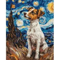 Ideyka Malowanie po numerach - Jack Russell 40x50cm