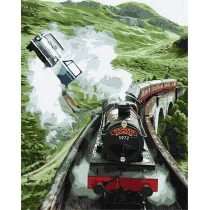 Ideyka Malowanie po numerach - Harry Potter. Lot do...