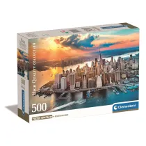 Puzzle 500 el. Compact New York Clementoni