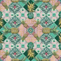 Museums & Galleries Karnet kwadrat z kopert� Pineapple Tile
