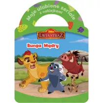 Moje ulubione seriale z naklejkami. Disney Junior Lwia Stra. Bunga Mdry